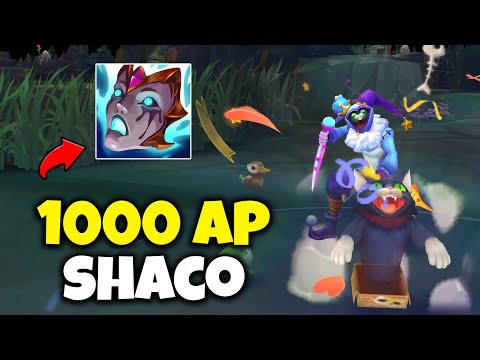 1000 AP SHACO 90 K HASAR 🤡 (EFSANE PLAYZ İÇERİR)