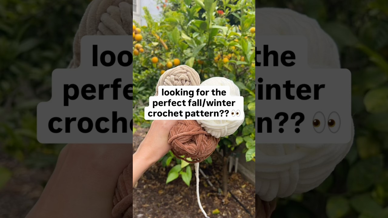 the perfect 2 in 1 crochet pattern for fall/winter! which one is your fave? #crochet #amigurumi