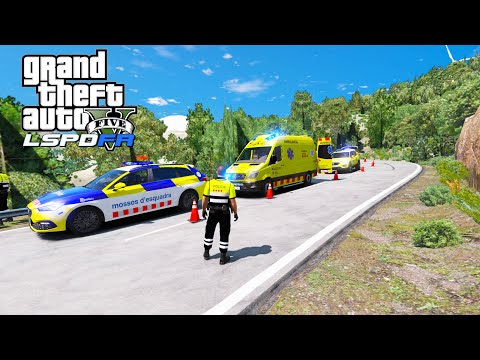 🚔 LSPDFR #862 | SALIDA DE CARRETERA GRAVE EN LA N-2