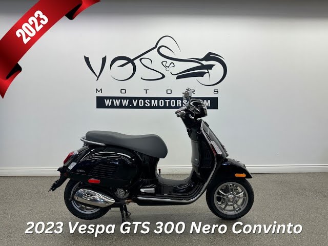 2023 Vespa GTS 300 Nero Convinto - V6354NP - -No Payments for 1  in Scooters & Pocket Bikes in Markham / York Region