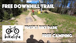 Downhill Trail!!  Green Horn-it at Trestle.