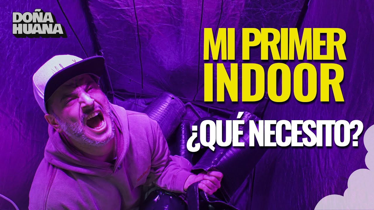 Indoor - luces - carpas - extraccion - plantas - macetas. ¿Que necesito para mi primer INDOOR?