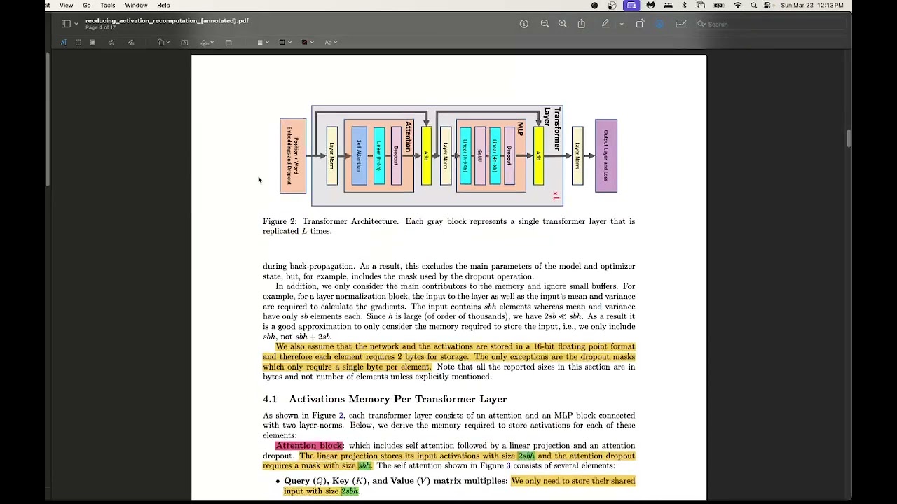 ML Scalability & Performance Reading Group Session 8: Megatron-LM