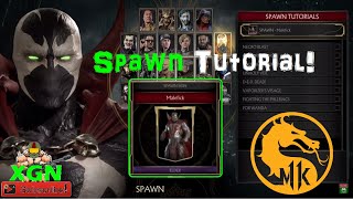 Mortal Kombat 11 how to unlock Spawn Malefick skin, character Tutorial lesson
