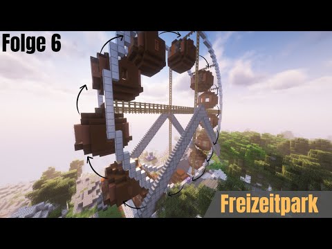 Wir bauen ein FUNKTIONIERENDES Riesenrad | Freizeitpark #6