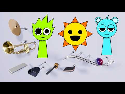 "Incredibox Sprunki" with cool instruments