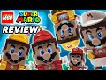 REVIEW LEGO Super Mario Suit Power Up Packs Cat Mario Fire Mario Propeller Mario Builder Mario