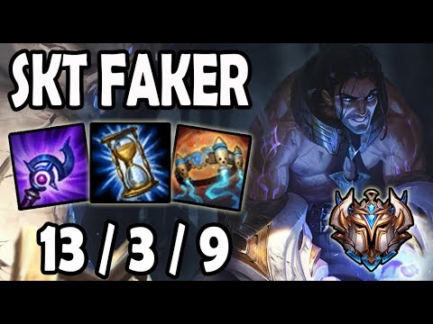 Faker SYLAS vs TWISTED FATE [ MID ] Lol Challenger Korea