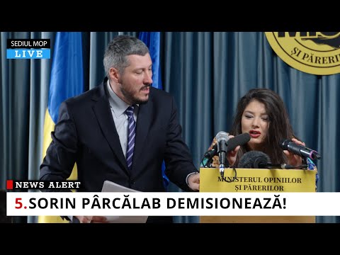 SORIN PÂRCĂLAB DEMISIONEAZĂ | Purtătorul de Cuvânt | Ep.5