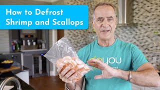 How to Defrost Shrimp and Scallops