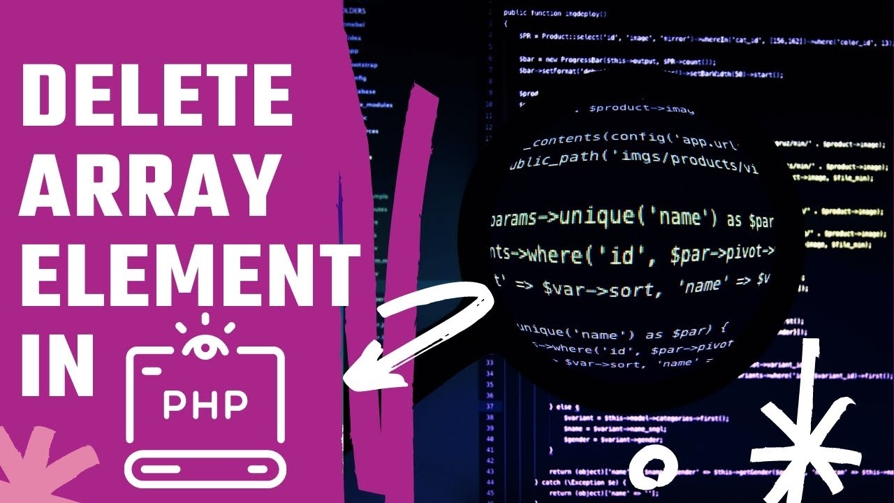 Delete Array Element In PHP