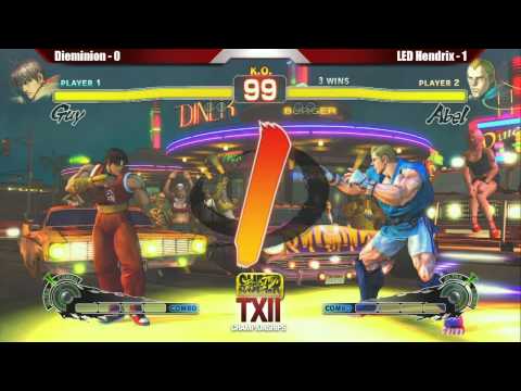 T12 SSFIVAE Singles - Dieminion vs LED Hendrix.flv