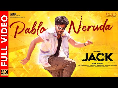 Pablo Neruda - Full Video | JACK | Siddhu Jonnalagadda | Vaishnavi Chaitanya | Bommarillu Baskar — Jack