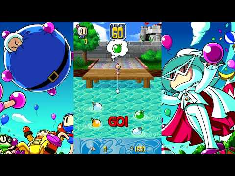 Bomberman Land Touch! 2 (DS) - All Minigames