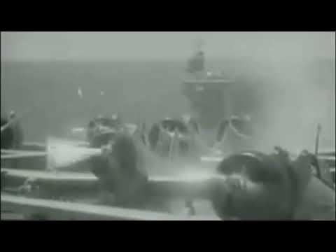 Japanese aircraft carrier Shokaku, Aichi D3A / Mitsubishi A6M to attack Pearl Harbor (1941)