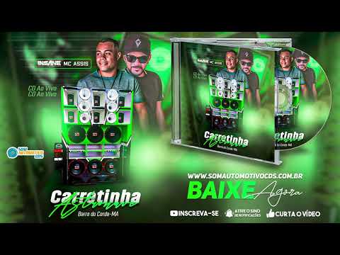 cd carretinha astronave insane dj e mc assis ao vivo