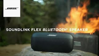 Video 0 of Product Bose SoundLink Flex Wireless Speaker (2021)