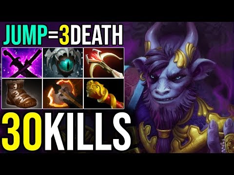 Most Annoying Hero in 7.18 [Riki] Battle Fury 1JUMP=TRIPLE KILL WTF Game | Dota 2 Highlights