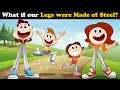 What if our Legs were Made of Steel  more videos  aumsum kids science education whatif