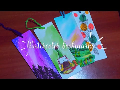 Watercolor bookmark | Ep-43