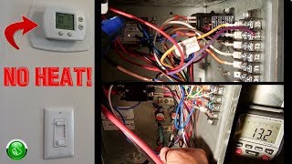 How To Repair Electric Central Heating System(No Heat)