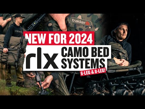 Trakker RLX 8 Leg Camo Bed System Wide