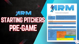 Pre-Game Routine Guide for Baseball Pitchers