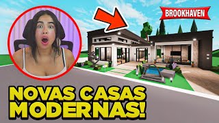 ATUALIZAÇÃO DAS NOVAS CASAS MODERNAS EM BROOKHAVEN 