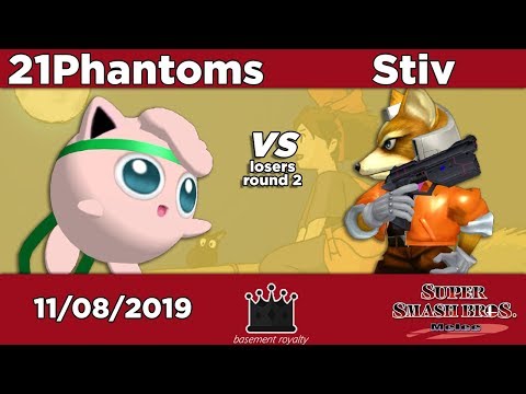 Basement Royalty - 21Phantoms (Jigglypuff) vs Stiv (Fox)