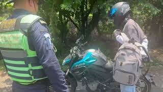 Operativos de tránsito en Barberena