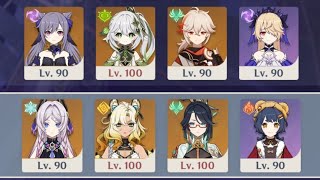 【原神】Ver.Luna V 螺旋12層 激化刻晴＆枕ボフボフ型シトラリで星9攻略【Genshin Impact】