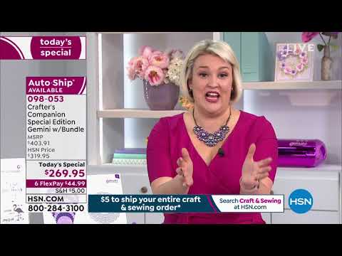 HSN | Crafter's Companion 01.28.2020 - 02 AM