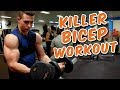 KILLER BICEP WORKOUT | HOW TO GROW MASSIVE ARMS