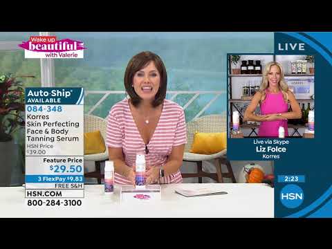 Korres Skin Perfecting Face   Body Tanning Serum with Gl...