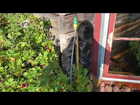 Bevattning i växthuset!