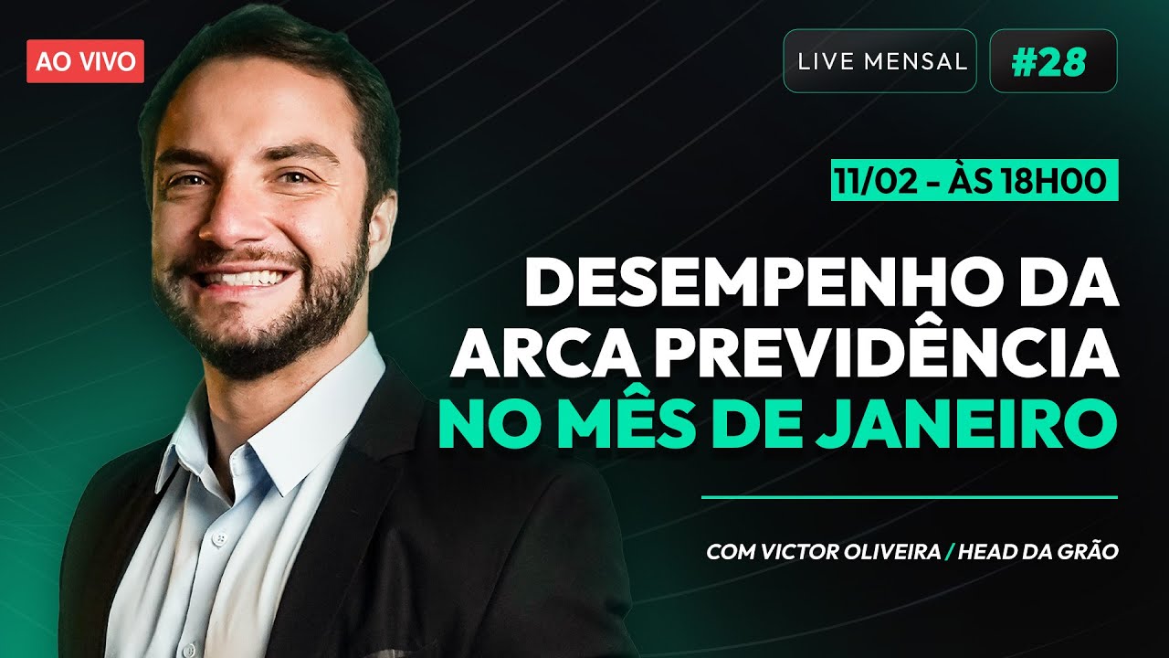 DESEMPENHO DA ARCA PREVIDÊNCIA NO MÊS DE JANEIRO DE 2025