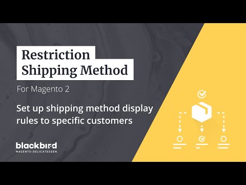 Show only available shipping methods with Restriction Shipping Method for Magento 2
