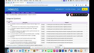 Lumen OHM: Using Learning Outcomes