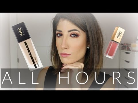 Base ALL HOURS + labial Tatouage YSL | ¿Merecen la pena? | REVIEW + DEMO