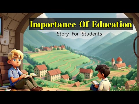 Importance Of Education | true motivational story for students | short story for students.