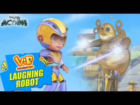 Vir The Robot Boy | New Episode | Laughing Robot | Wow Kidz Action