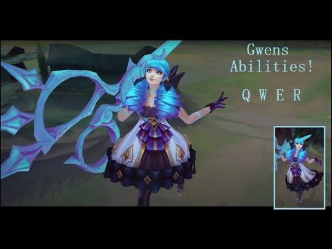 Revealing New League of Legends Champion Gwens QWER abilities!