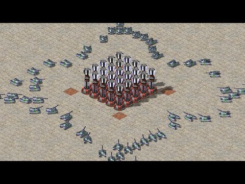 Grizzly vs Prism Towers ⚡Same Cost: Red Alert 2