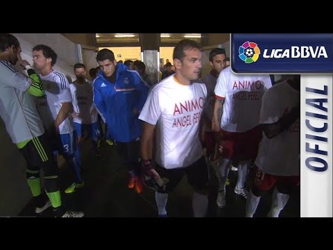 Túnel de vestuarios del UD Almería - Real Madrid