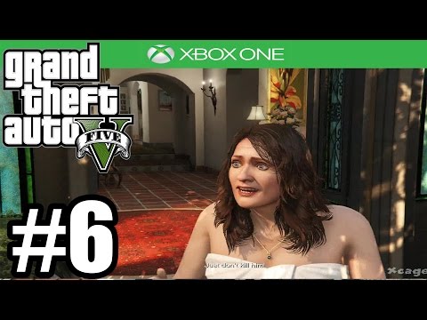 Grand Theft Auto V GTA 5 ( Xbox One ) - First Person Walkthrough Gameplay Part 6 [ HD ]