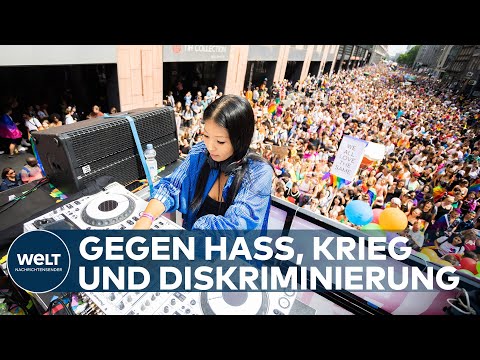 "VEREINT IN LIEBE": Berlin feiert den Christopher Street Day