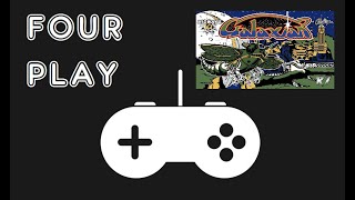Four Play - Galaxian - 8-bit Console Comparison