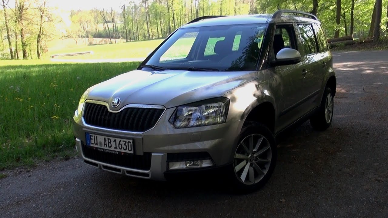 2015 Skoda Yeti 2.0 TDI 4x4 (110 HP) Test Drive