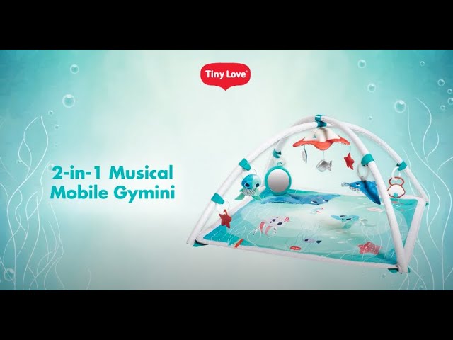 Vídeo relacionado con Tiny Love El mundo submarino Gimnasio musical, gimnasio actividades bebe, manta de juegos sensoriales sonoros y táctiles, música integrada y contenido multimedia, colección Treasure the Ocean