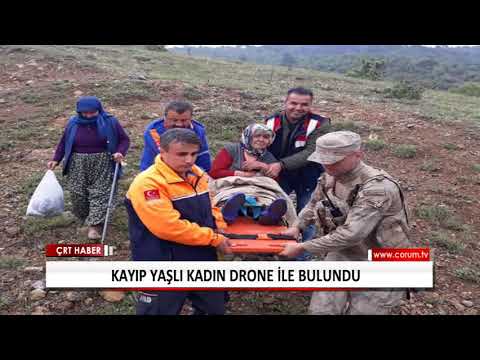 Kayıp Yaşlı Kadın Drone İle Bulundu